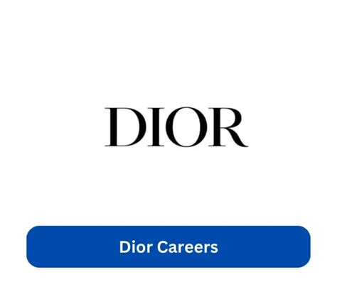 dior job openings.